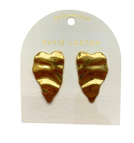 Molten Heart Earring