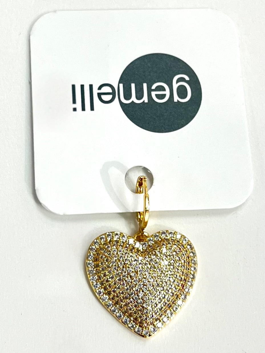 Heart Scarf Charm