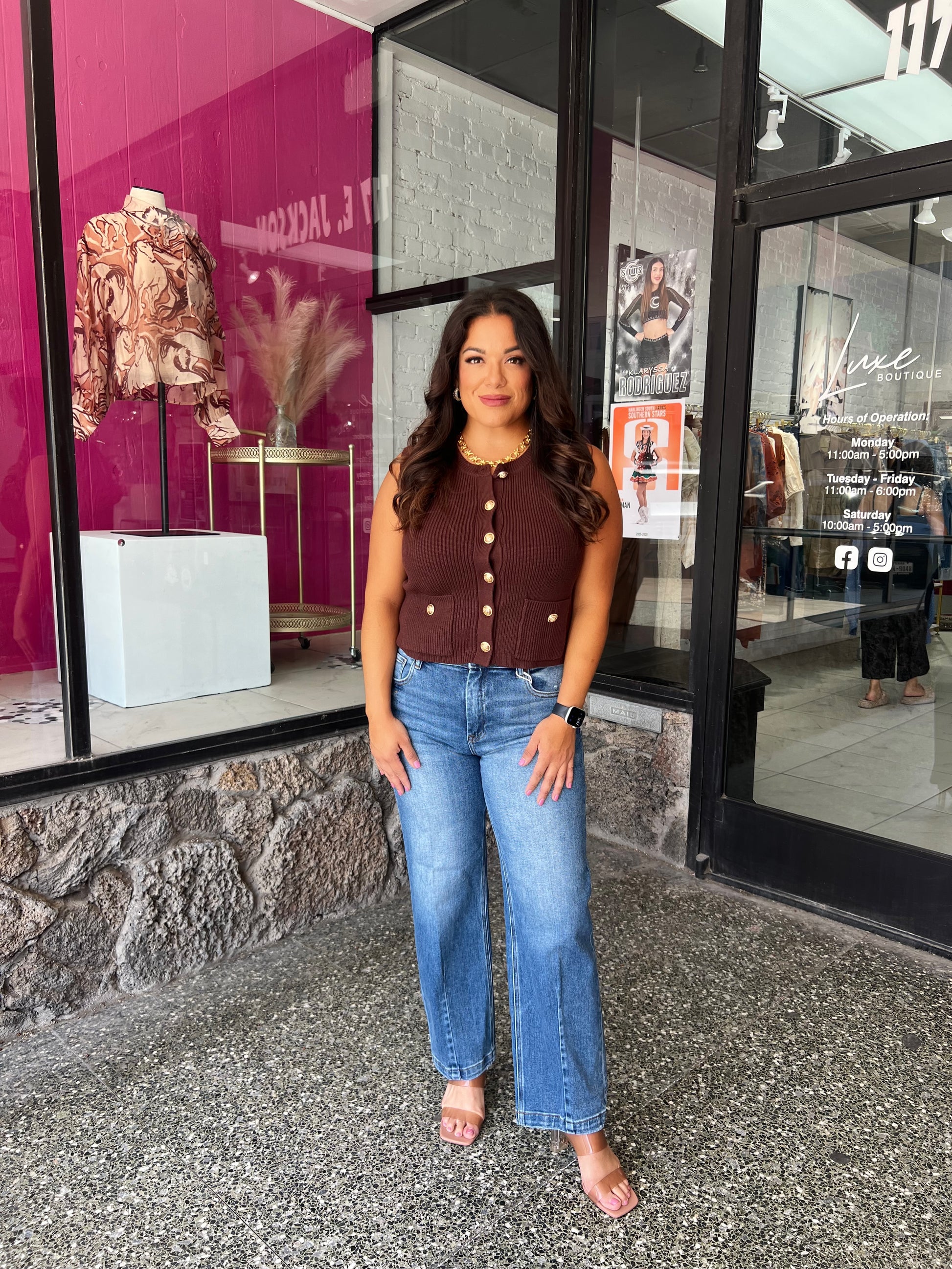 Aliya Sweater Vest -Steve Madden