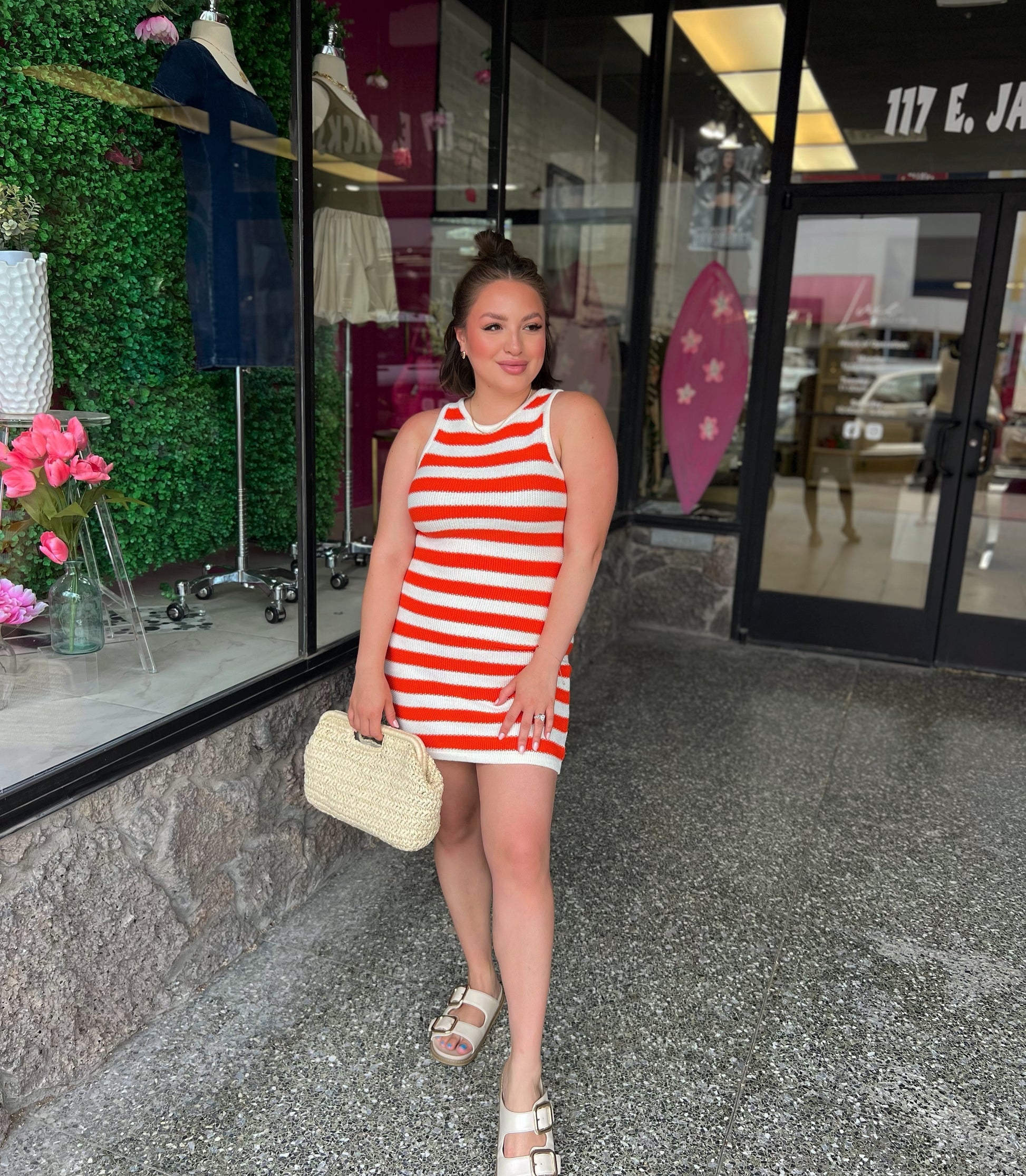 Beachside Stripe Dress