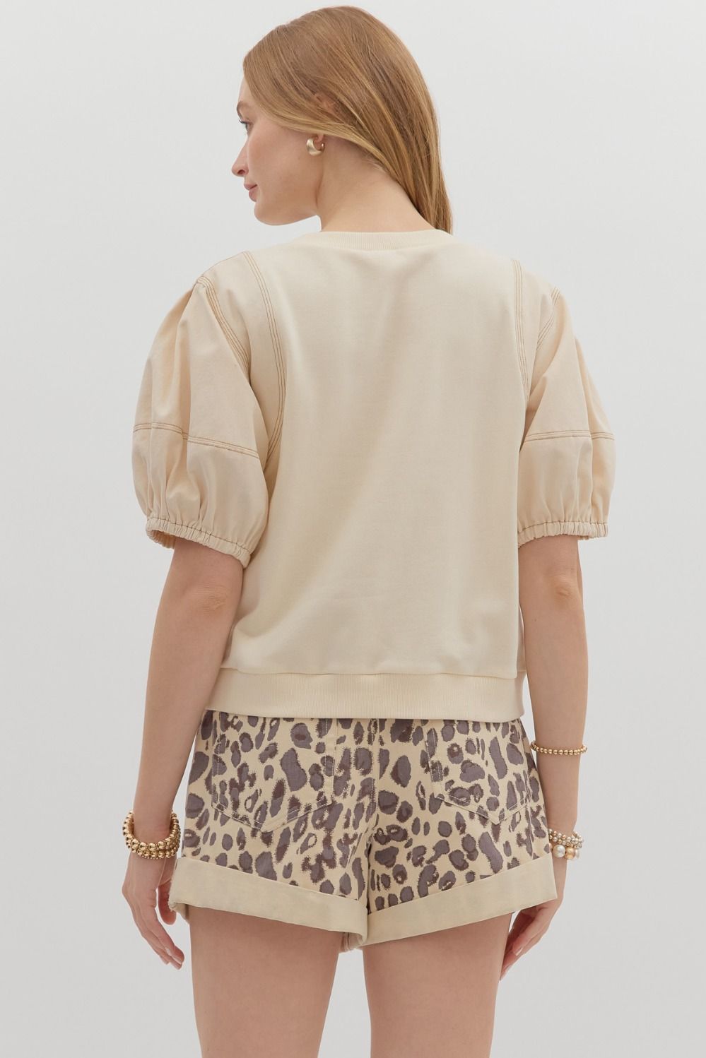 Beige Muse Top