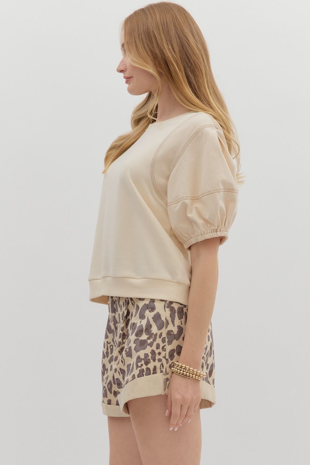 Beige Muse Top