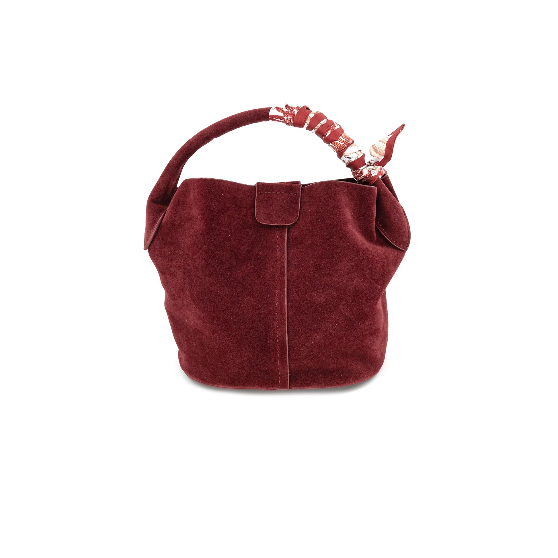 Isadora Suede Bucket Bag