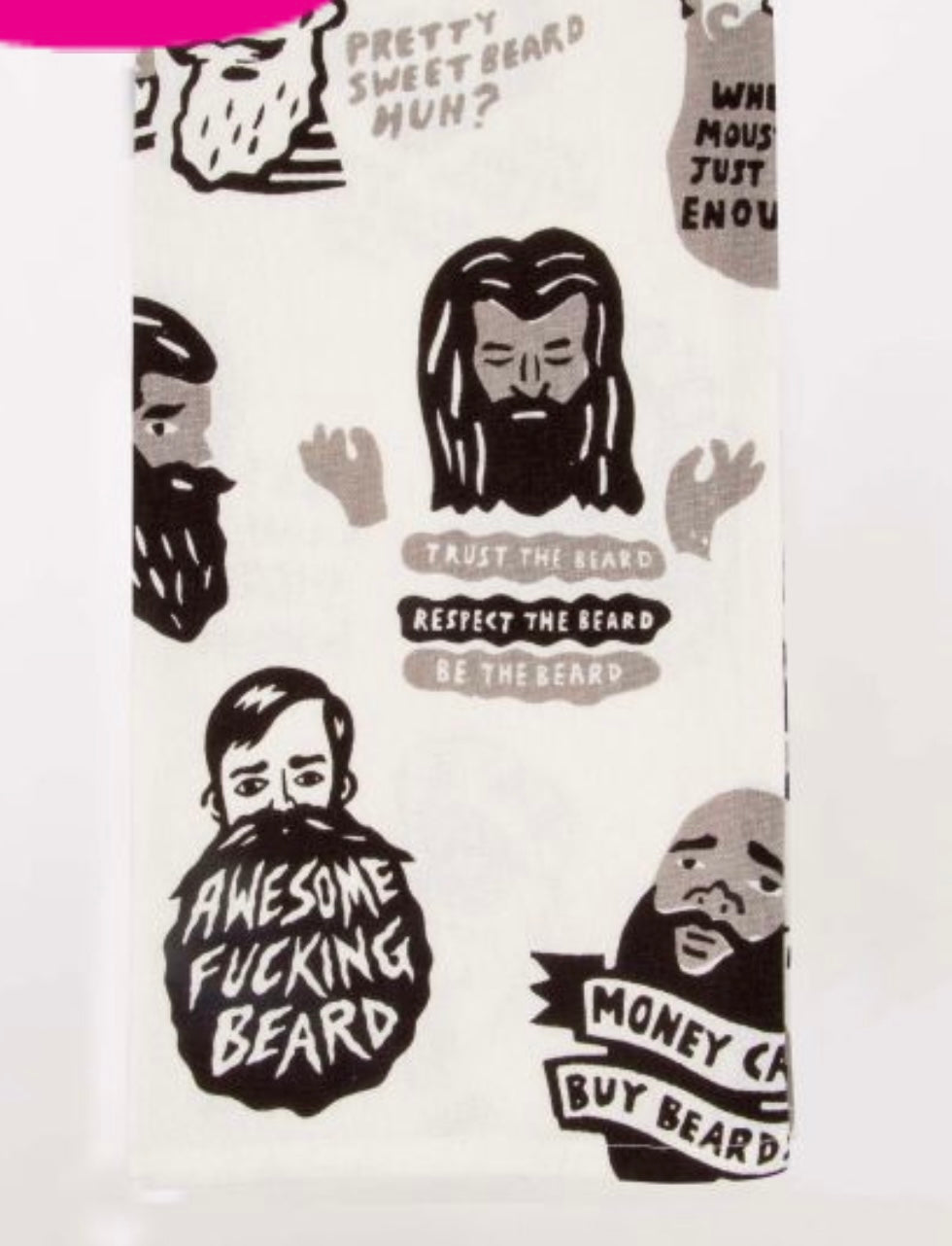 Awesome Beard Dish Towel