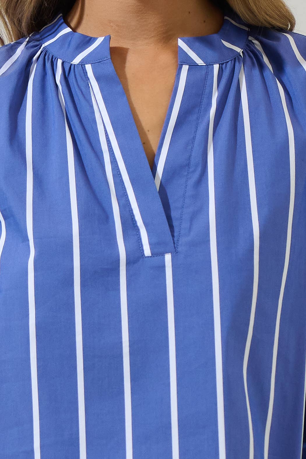Striped Cheney Top