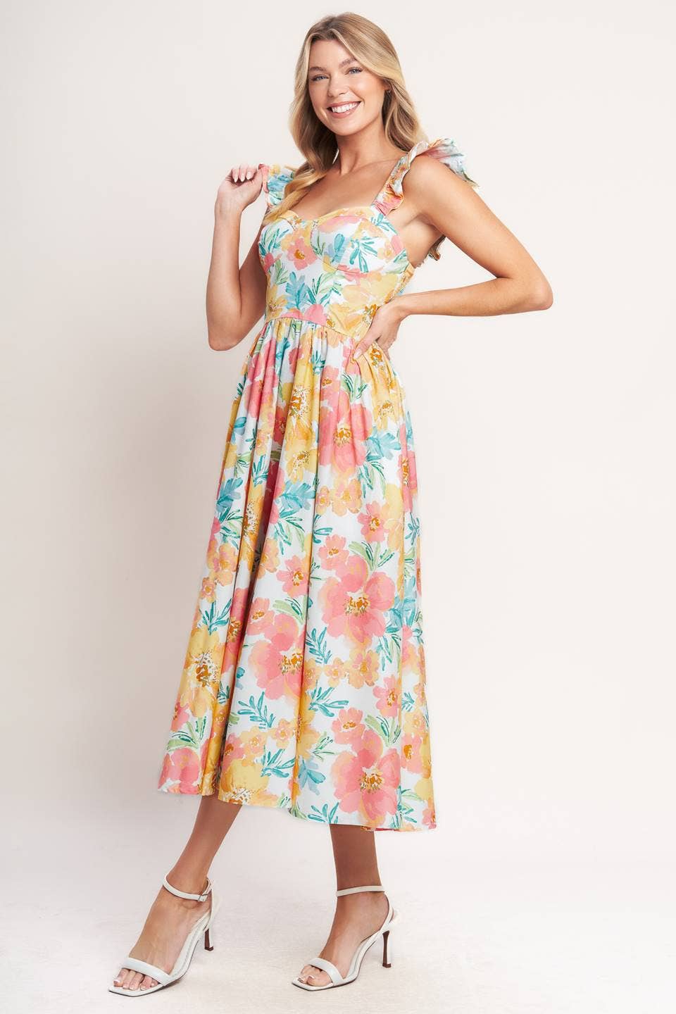 Daily Floral Dress