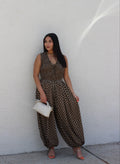 Brown Sugar Polka Dot Pant