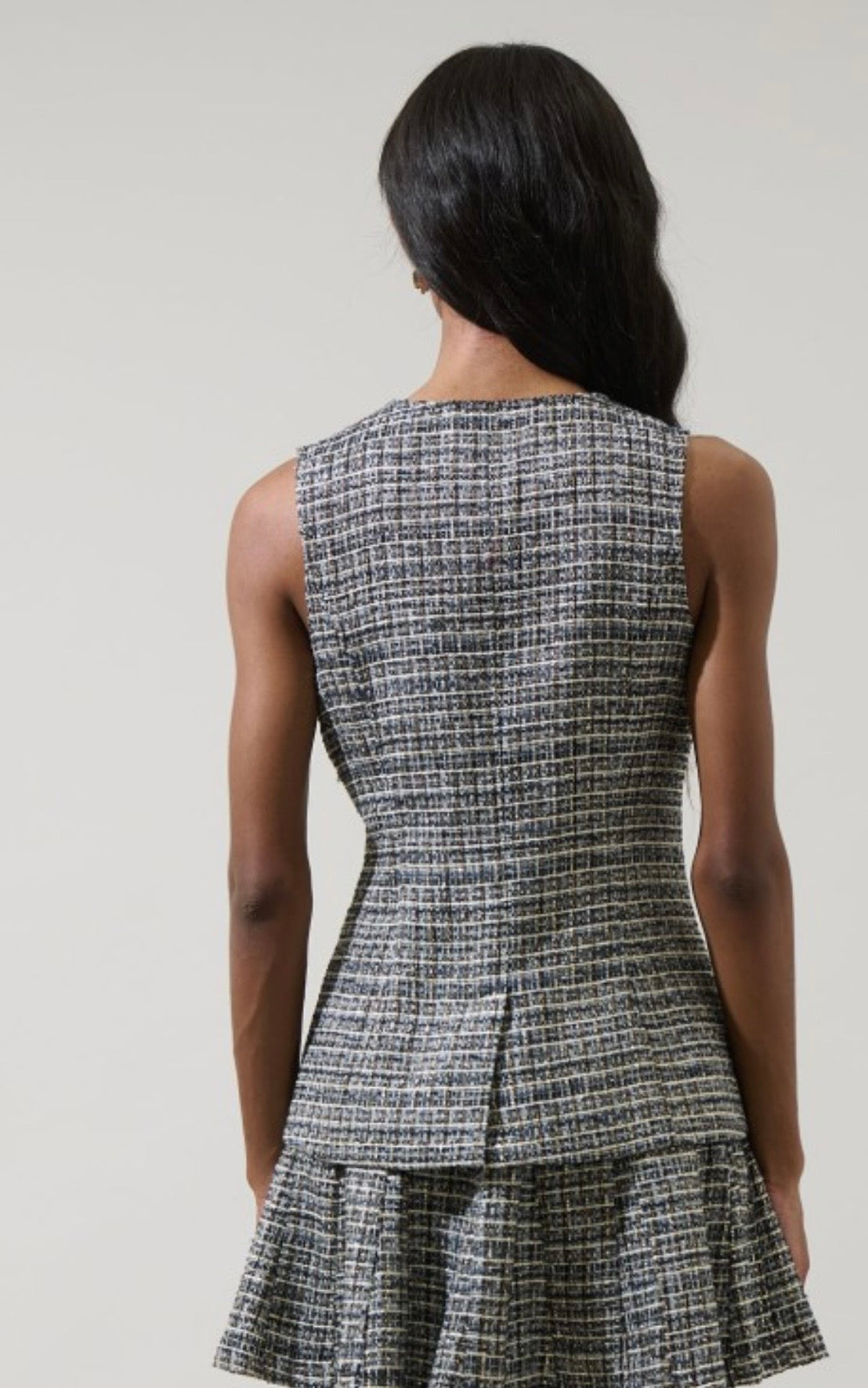 Gisella Tweed Vest