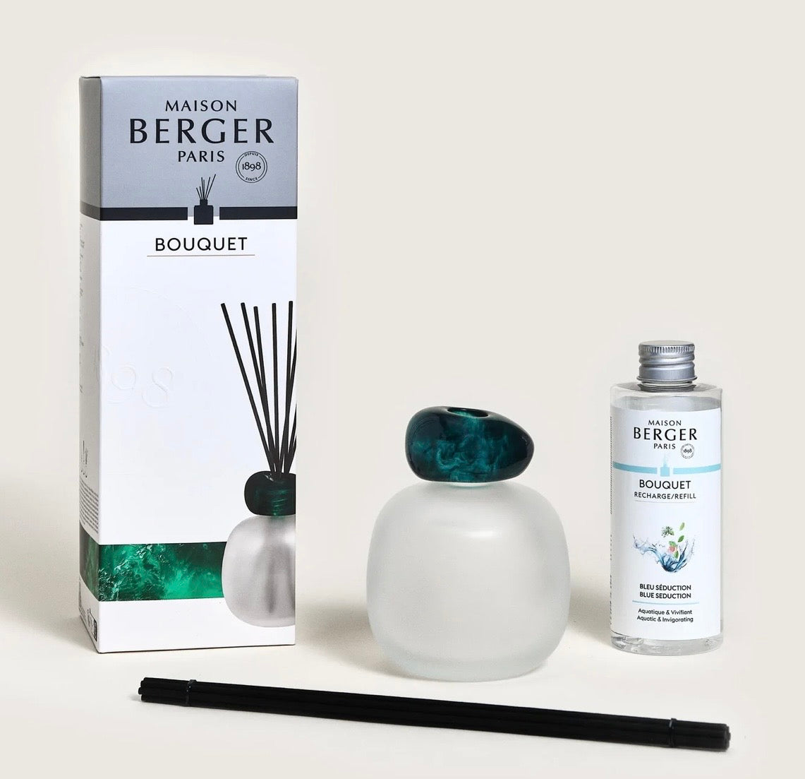 Mineral Frosted/ Emerald Reed Gift Set