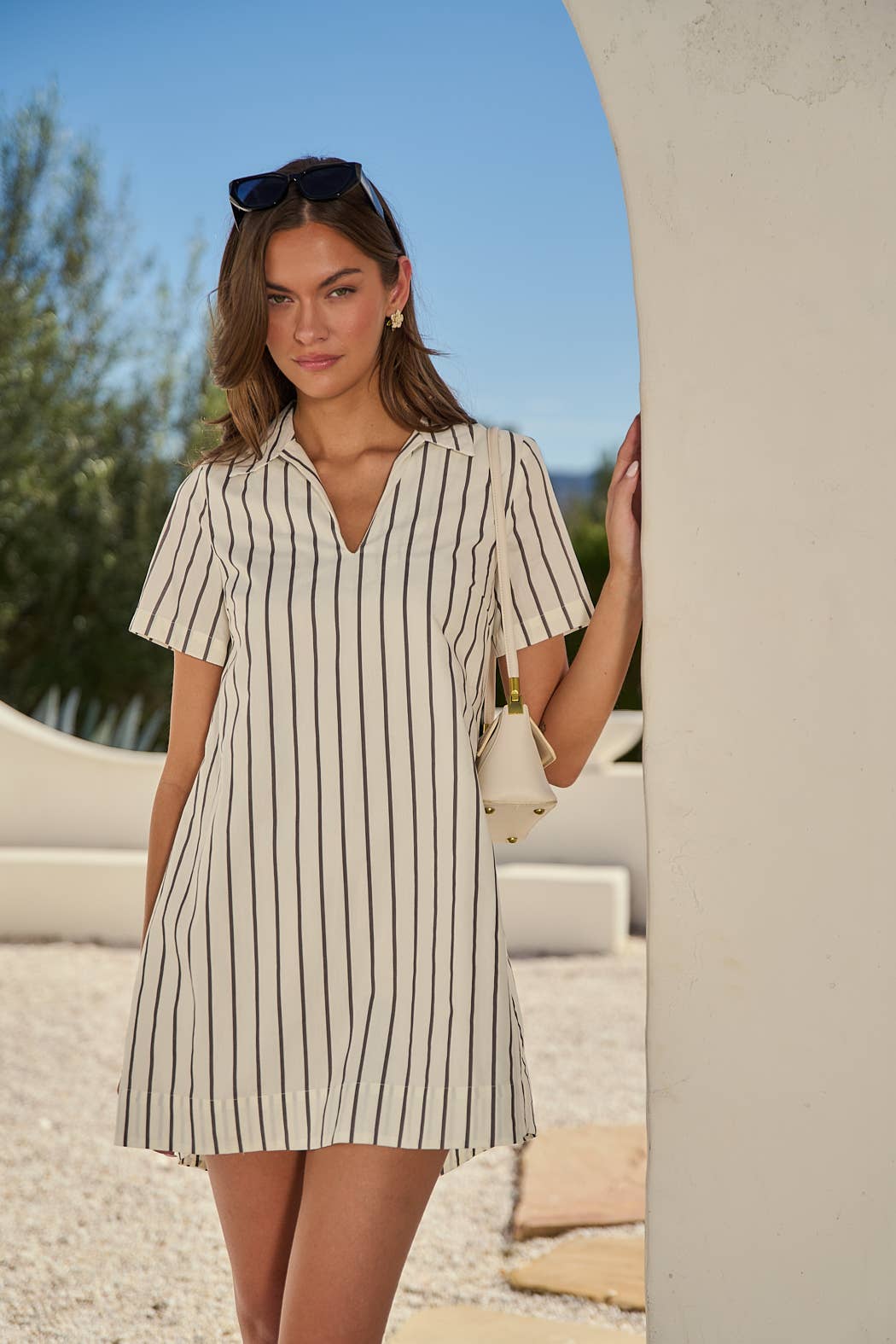 Kamara Collared Mini Dress