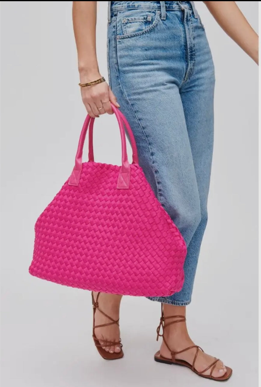 Woven Neoprene Tote