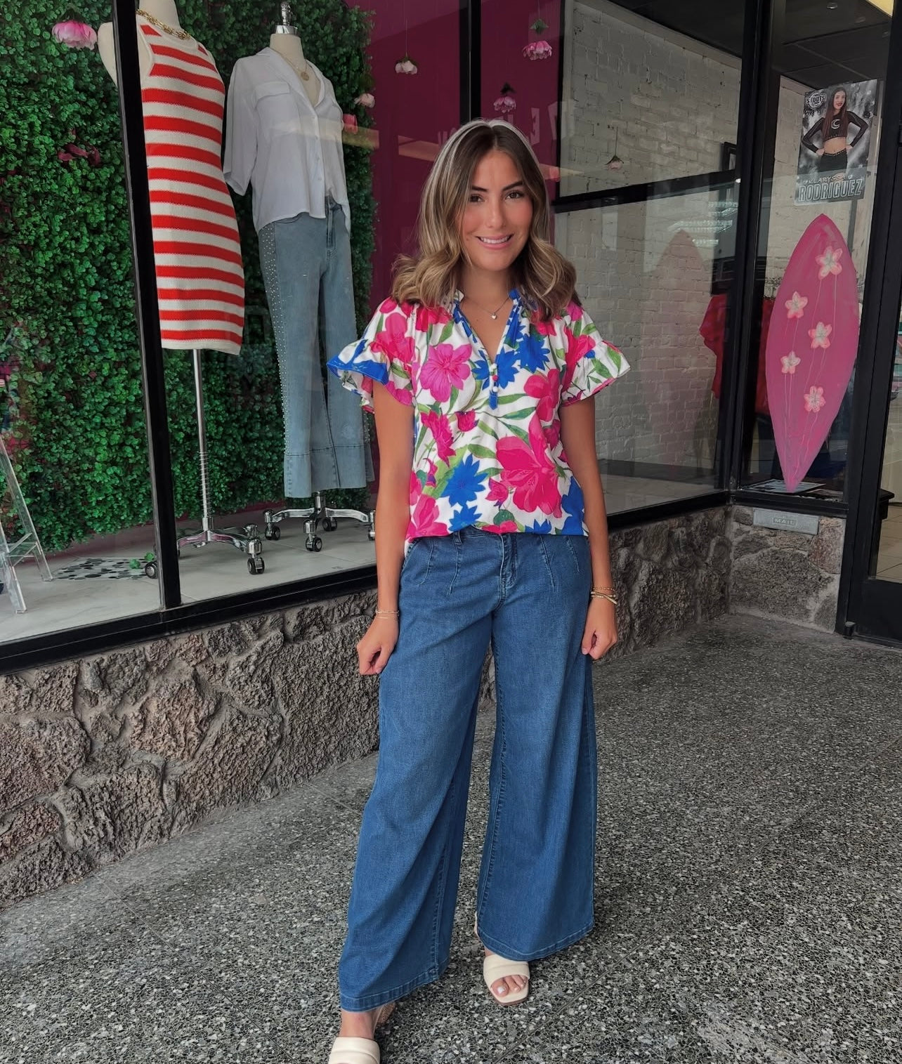 Macy Ruffle Top