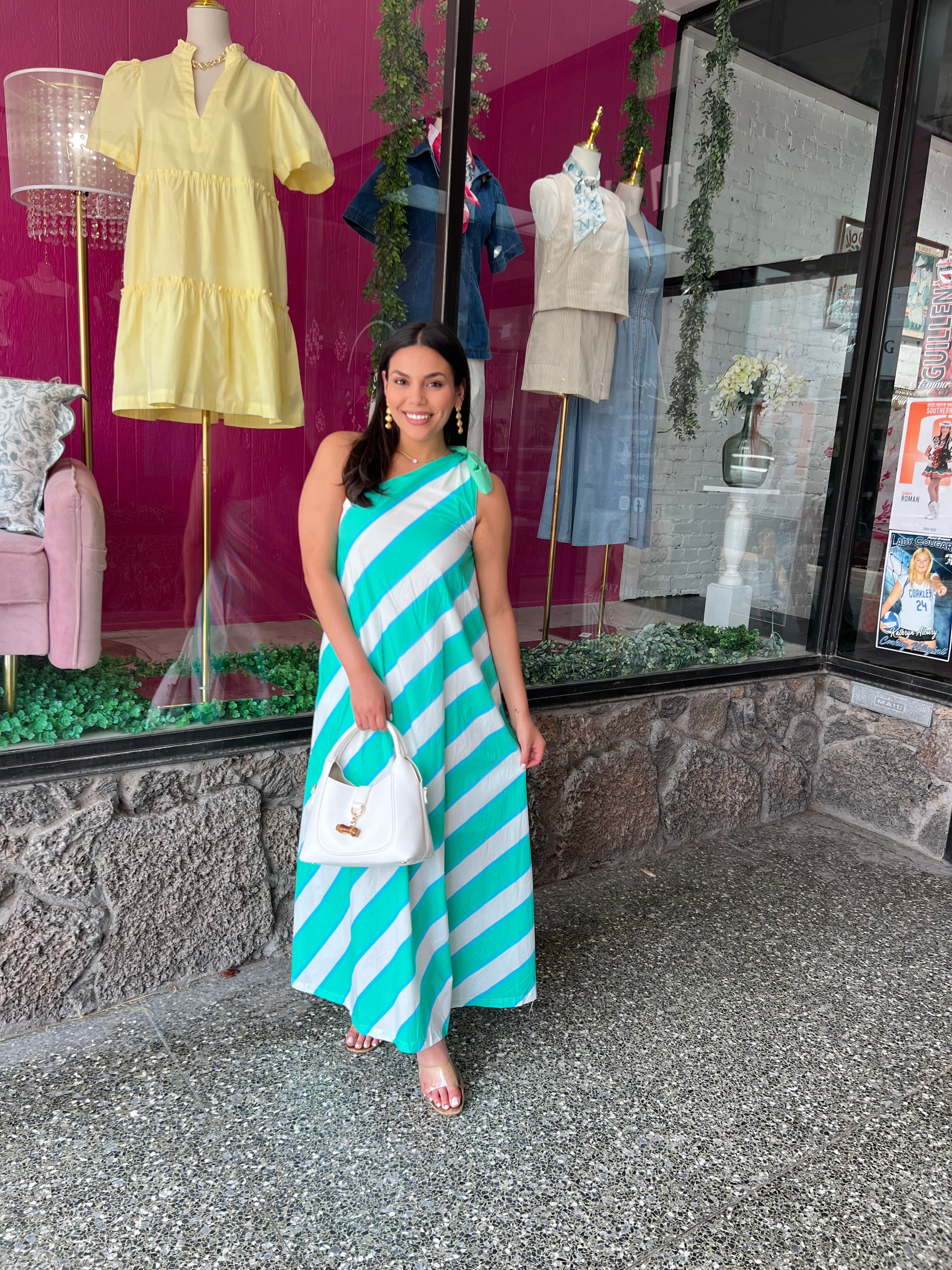Seaside Stripe Dress