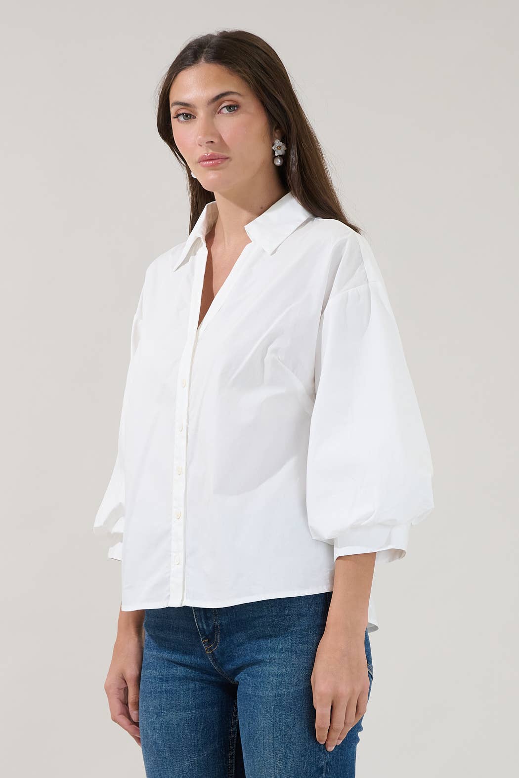 Chalet Button Down Top