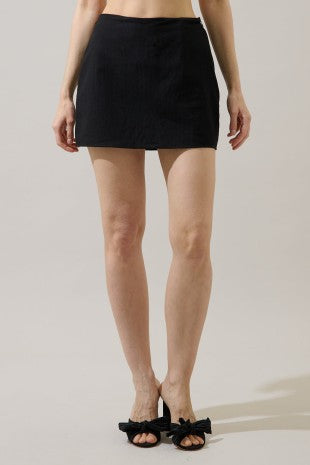 Ciendra Linen Skort