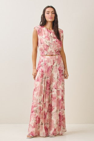 Fleur Pleated Top