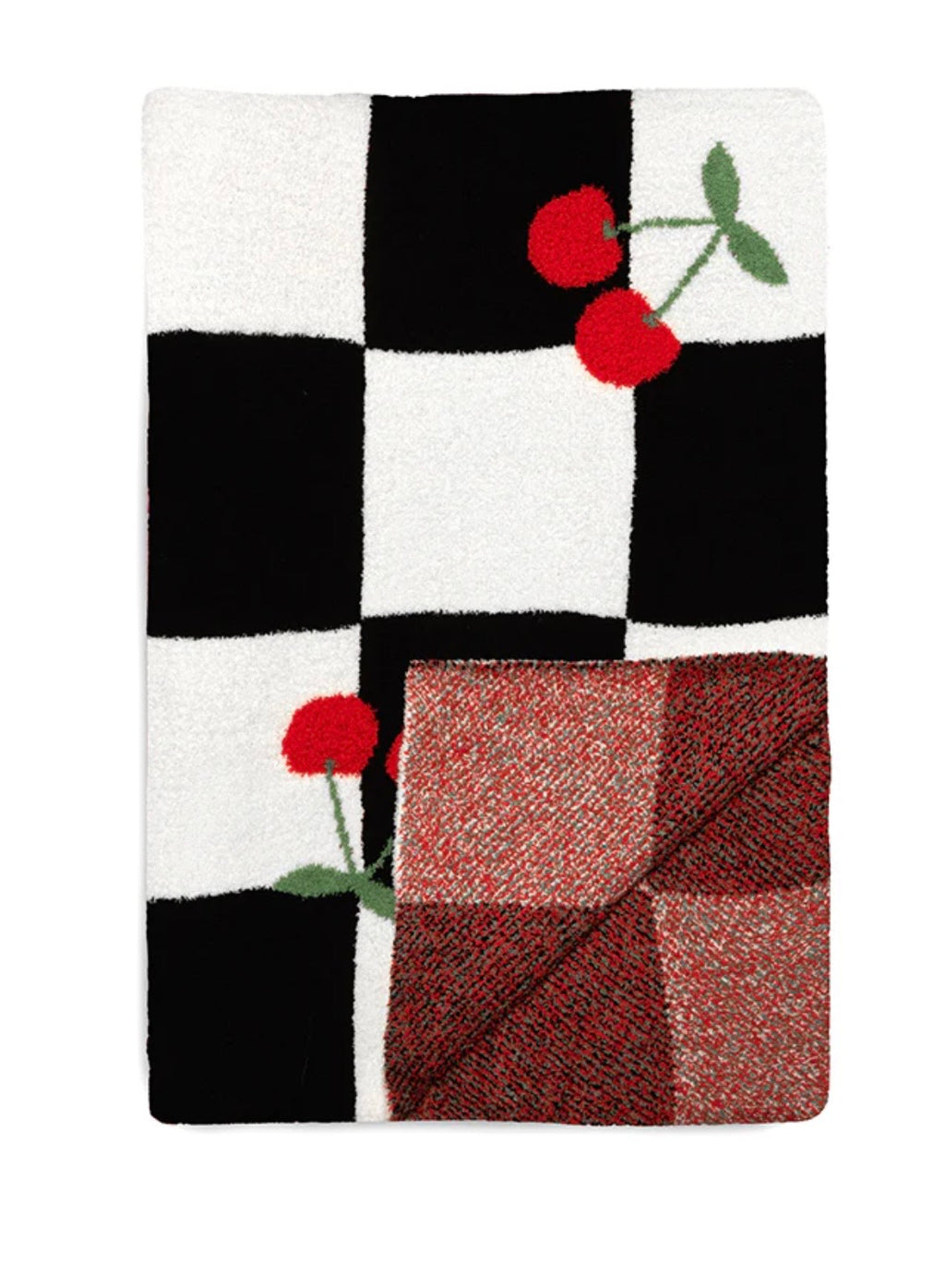 Checker Cherries Blanket
