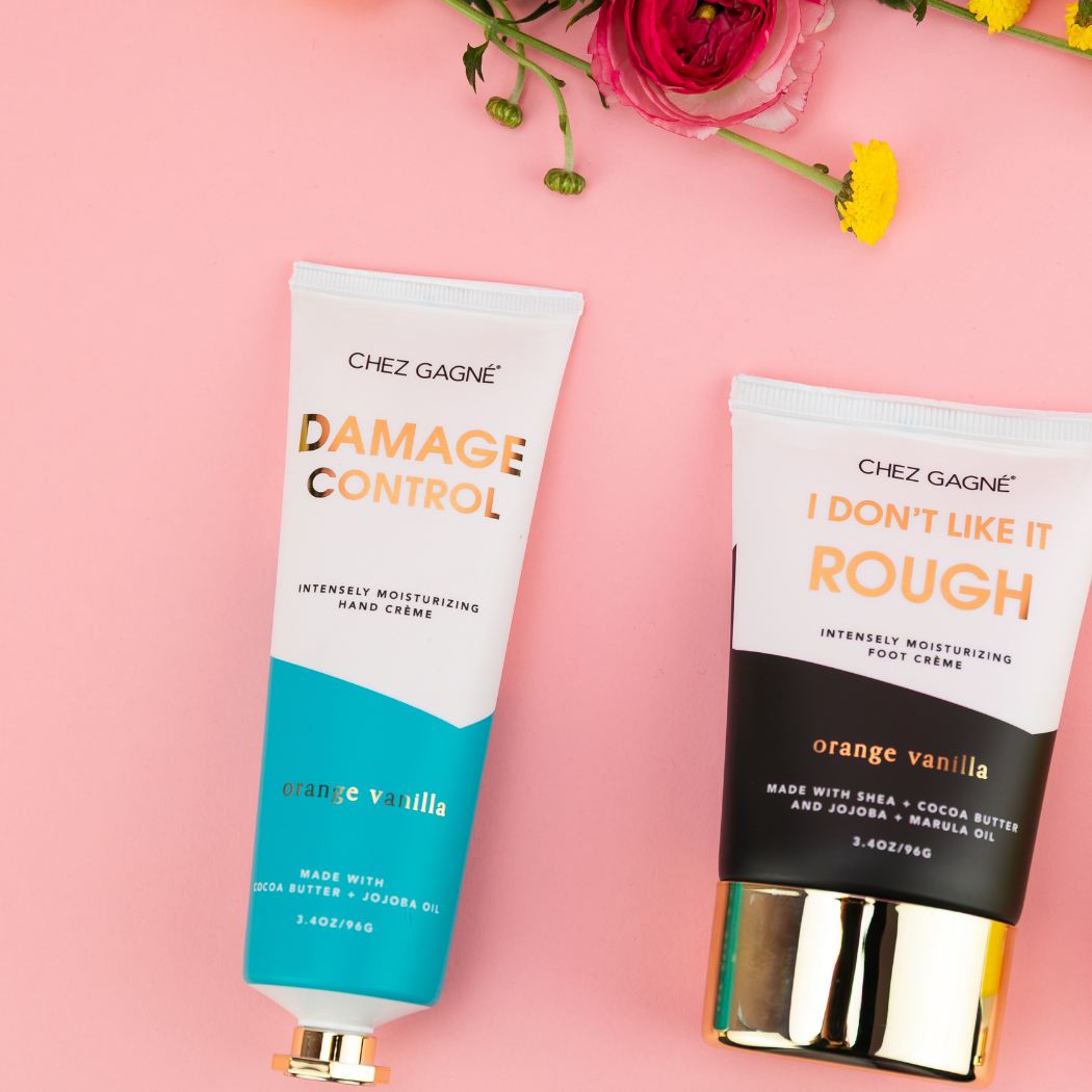 Damage Control - Funny Hand Cream Gift, Orange Vanilla
