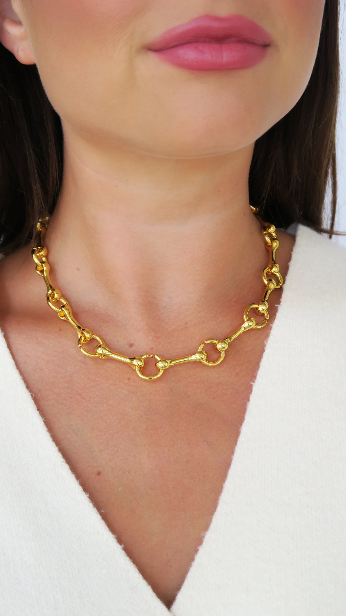 Horse Bit Chain Necklace