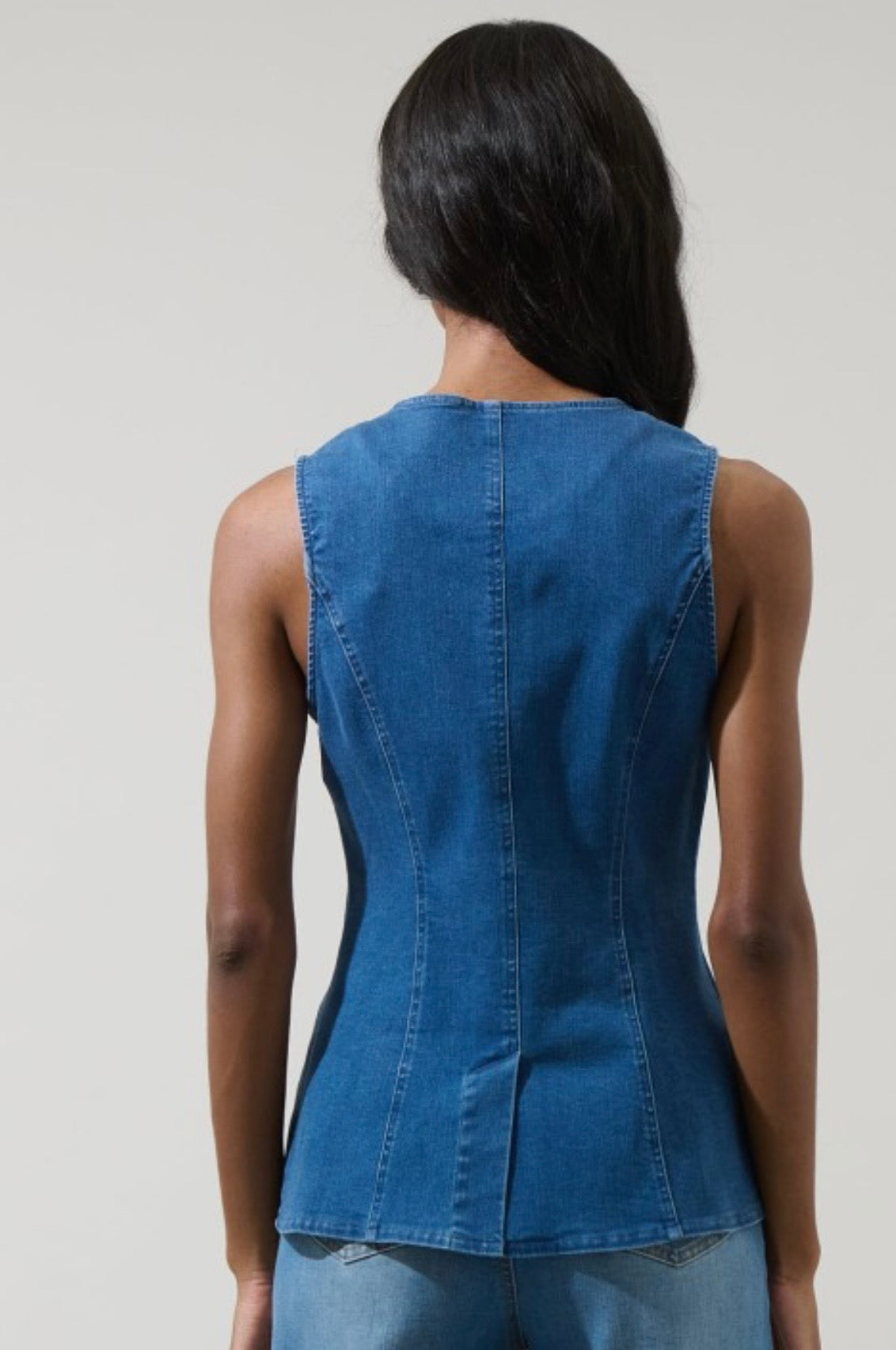 Jeanie Denim Vest
