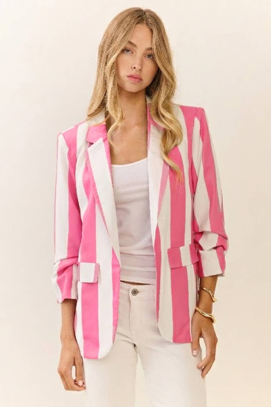 Pink Avenue Blazer