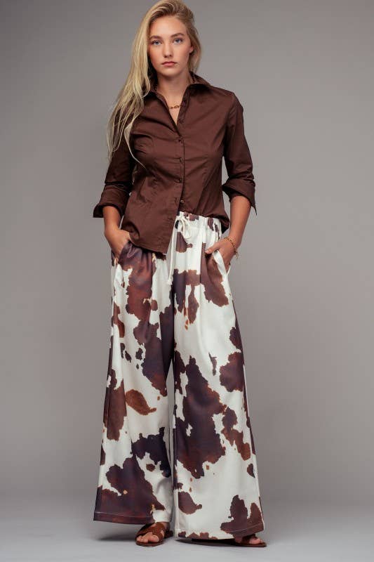 Tailored Western Button-Down Shirt Top