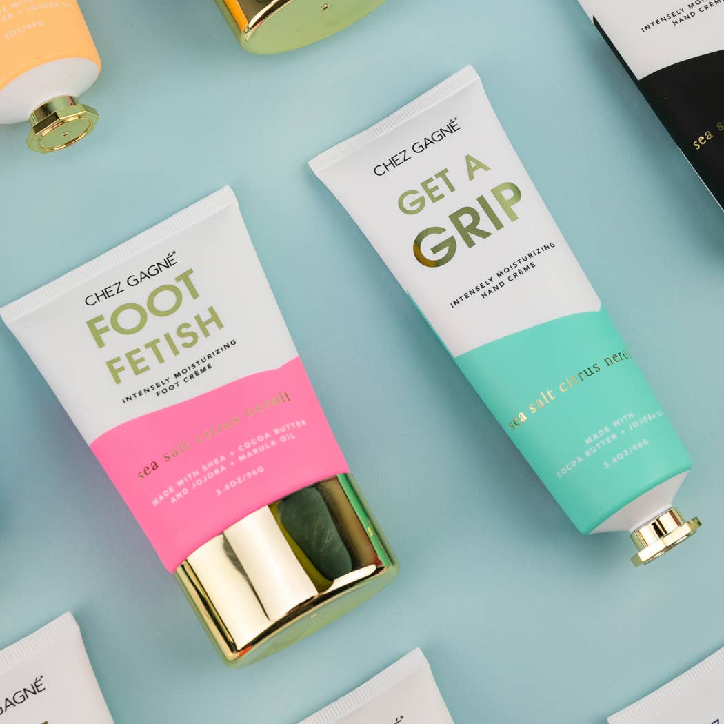 Get A Grip - Sea Salt, Citrus + Neroli - Clean + Vegan Hand Crème - 3.4oz