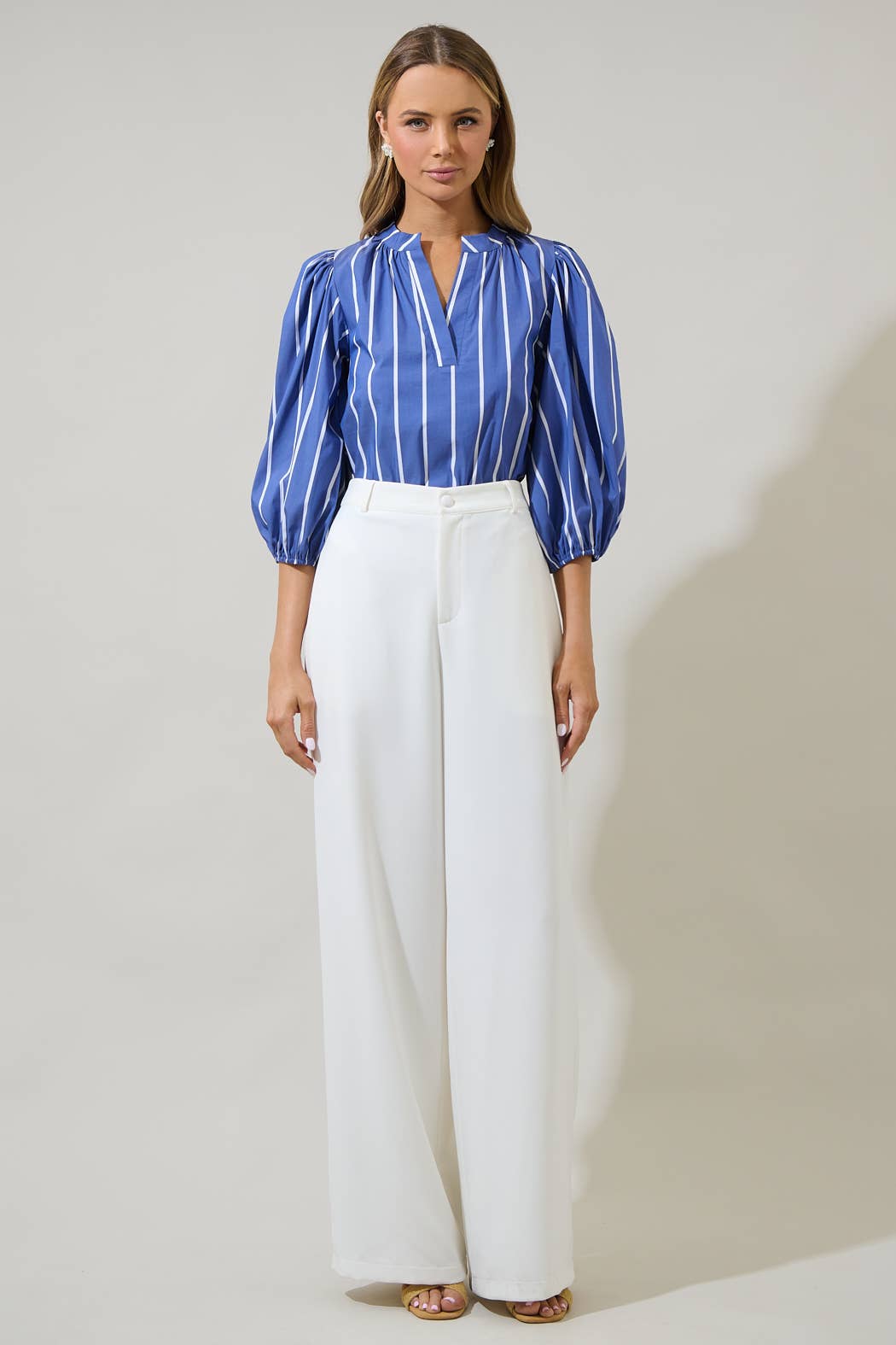 Striped Cheney Top