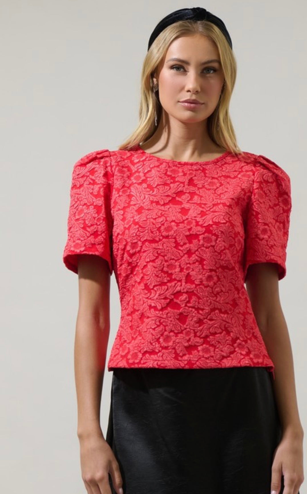 Zarah Jacquard Top