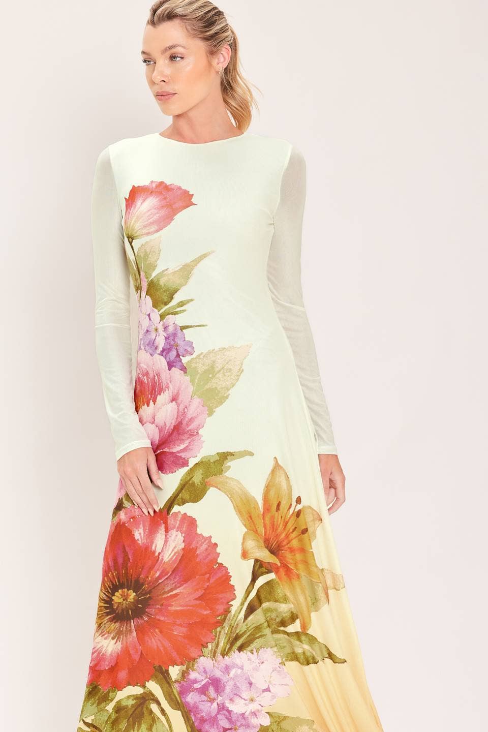 Fleur Noir Dress