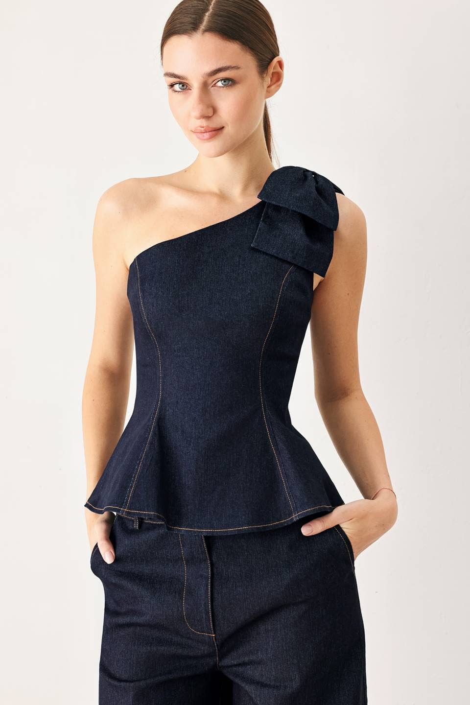 Denim Darling Top
