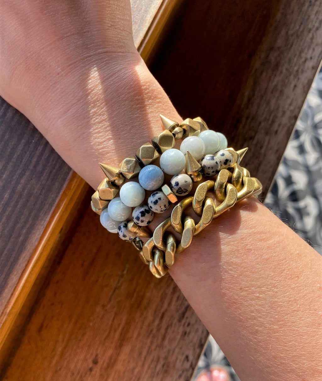 On Point: Indian Brass Bracelet