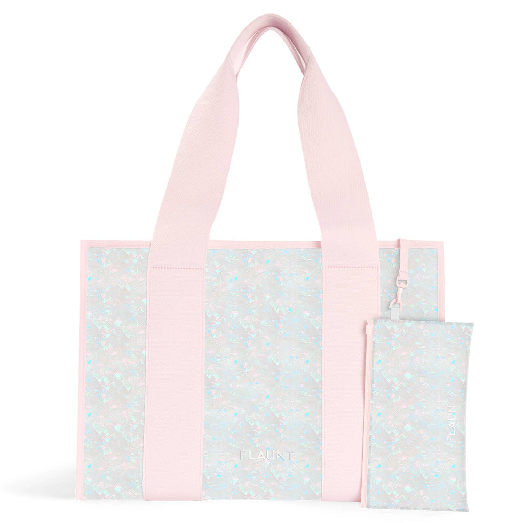 Pink Opal Everyday Tote Bag with Pouch
