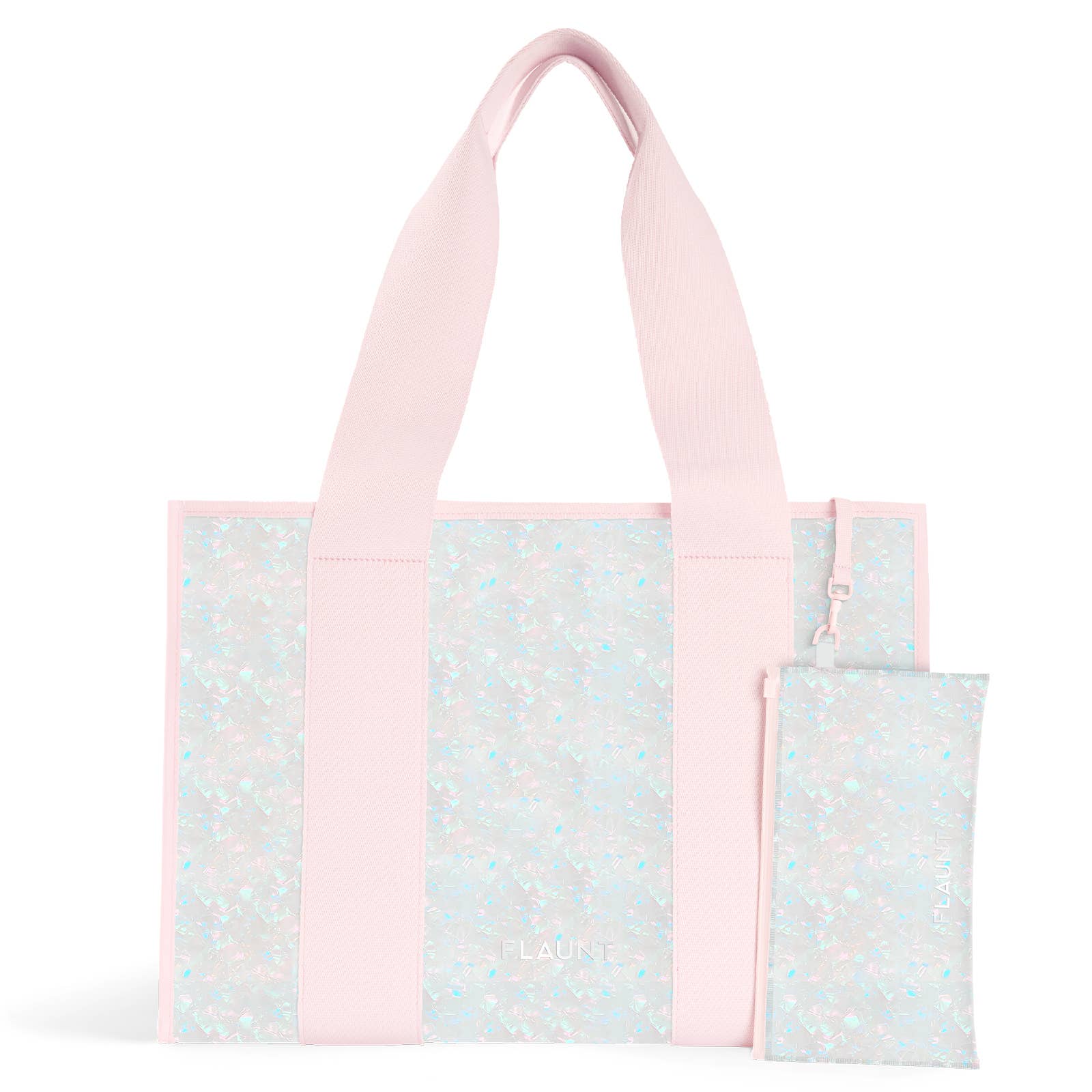Pink Opal Everyday Tote Bag with Pouch