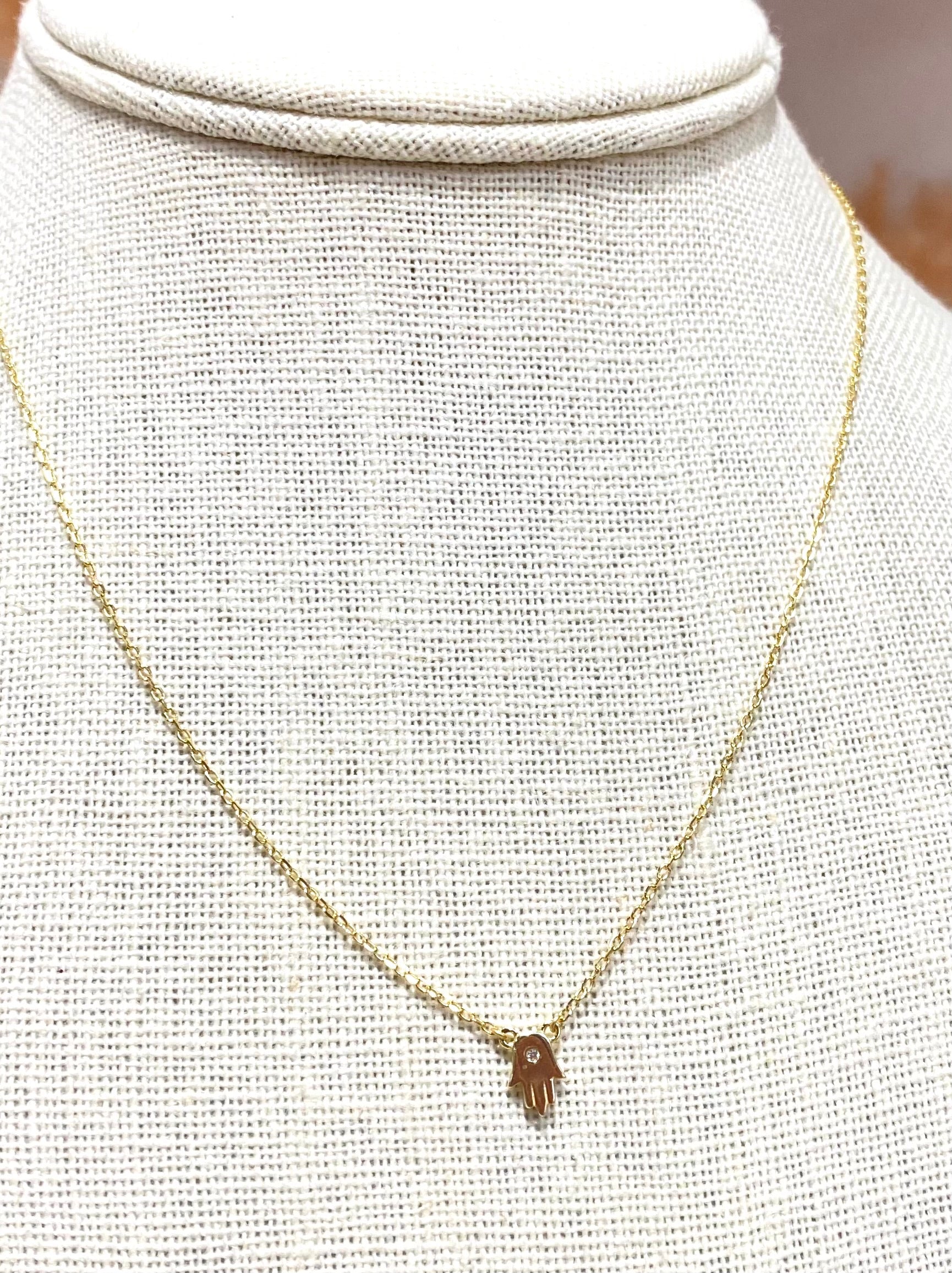 Hamsa Hand Necklace