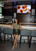 Alula Sequined Mini Skirt