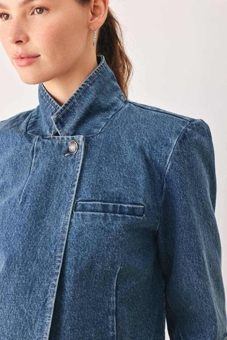 Denim Muse Crop Jacket