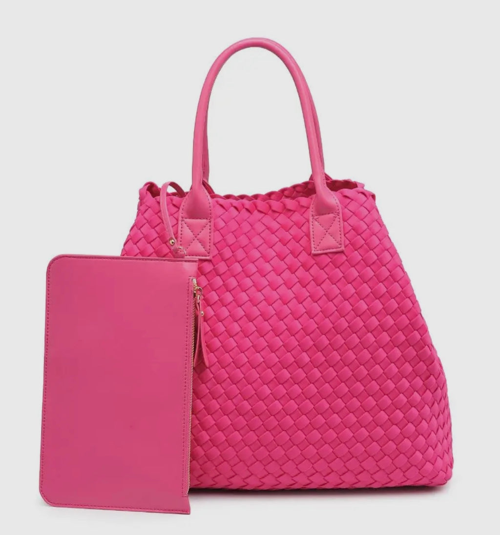 Woven Neoprene Tote