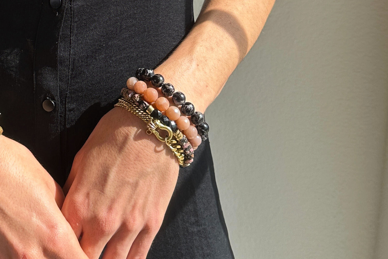 Trilogy All Brass Bracelet