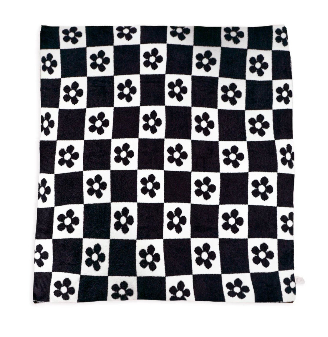 Daisy Checker Blanket