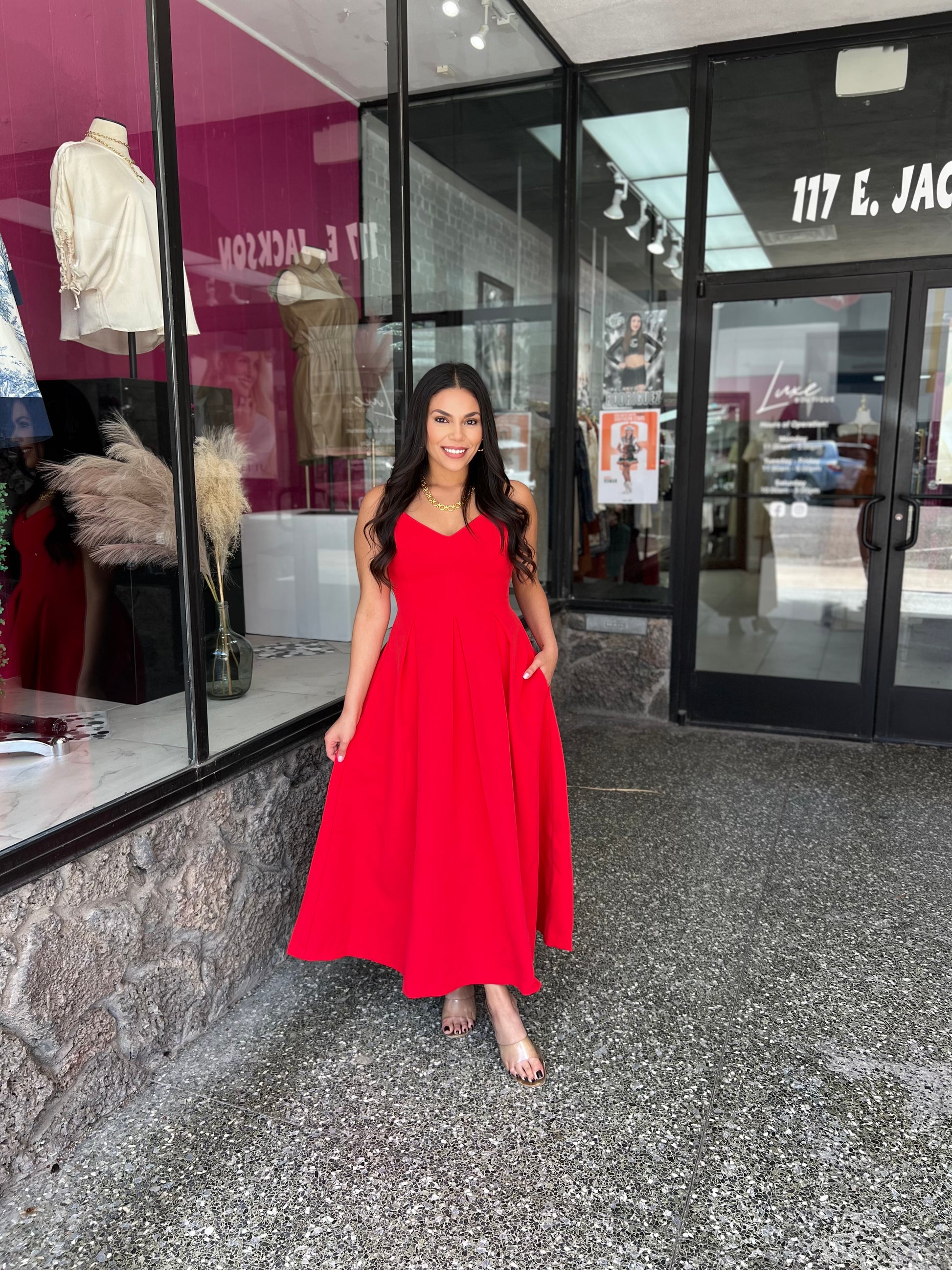 Lady Scarlet Dress