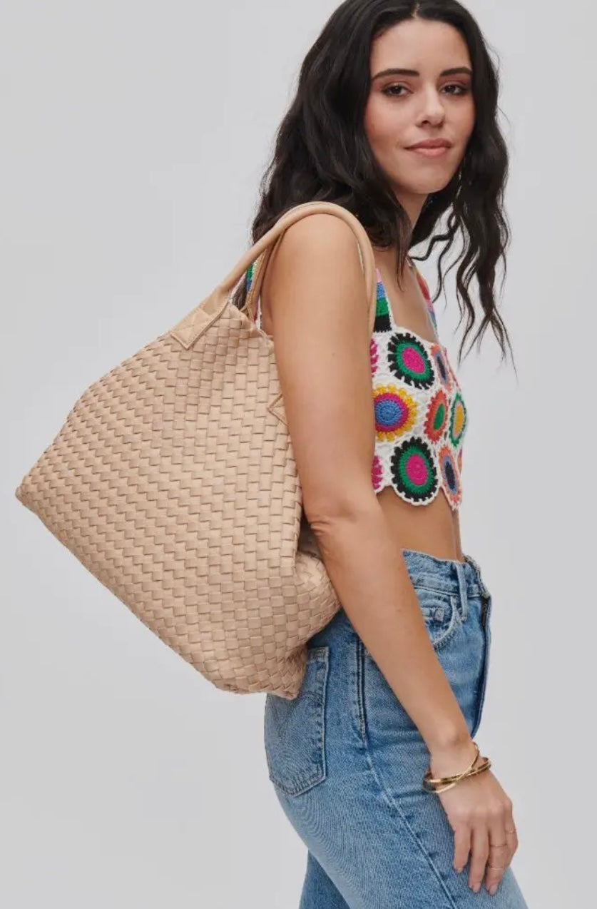 Woven Neoprene Tote