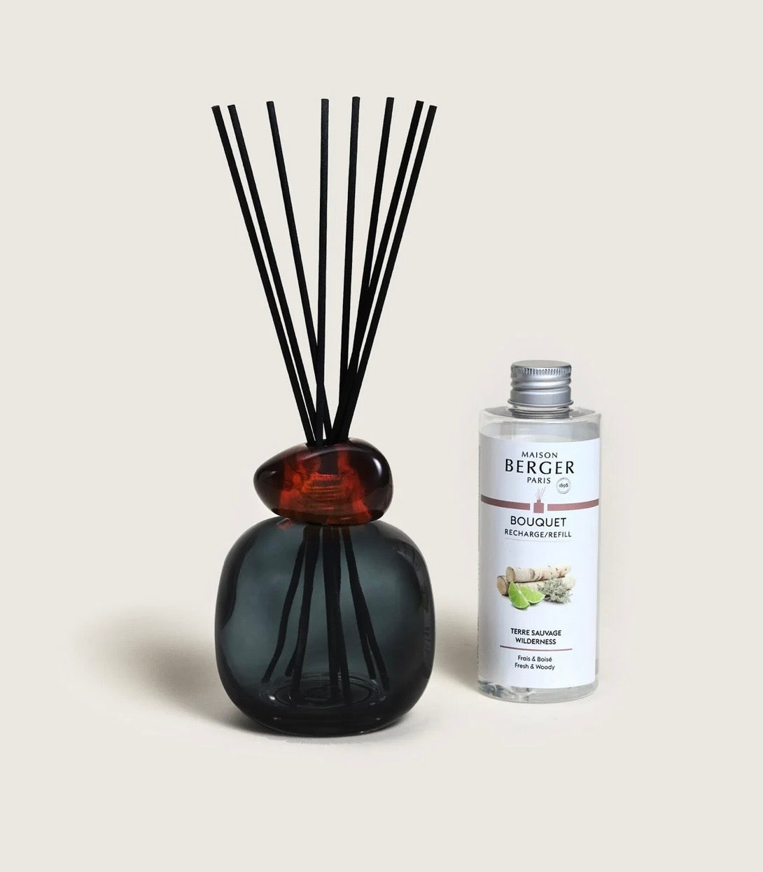 Mineral Black/Amber Reed Gift Set