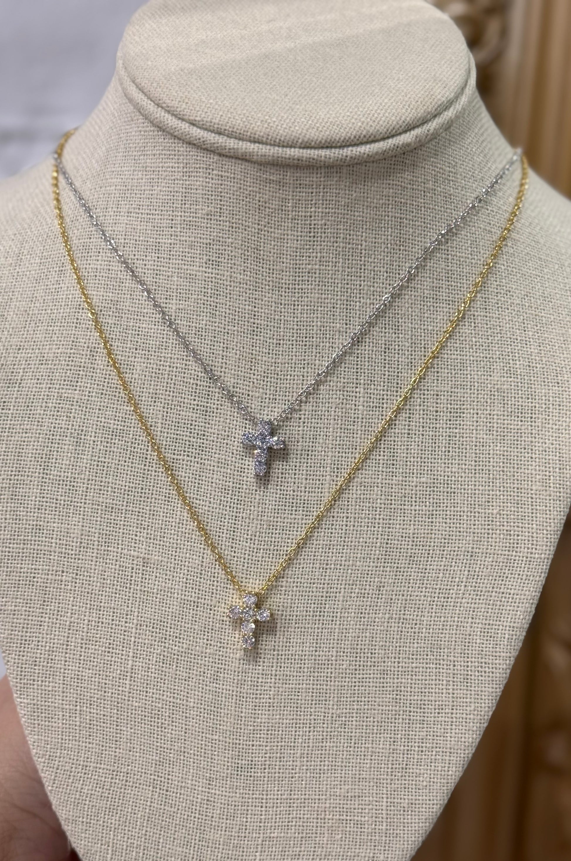 Raya Cross Necklace