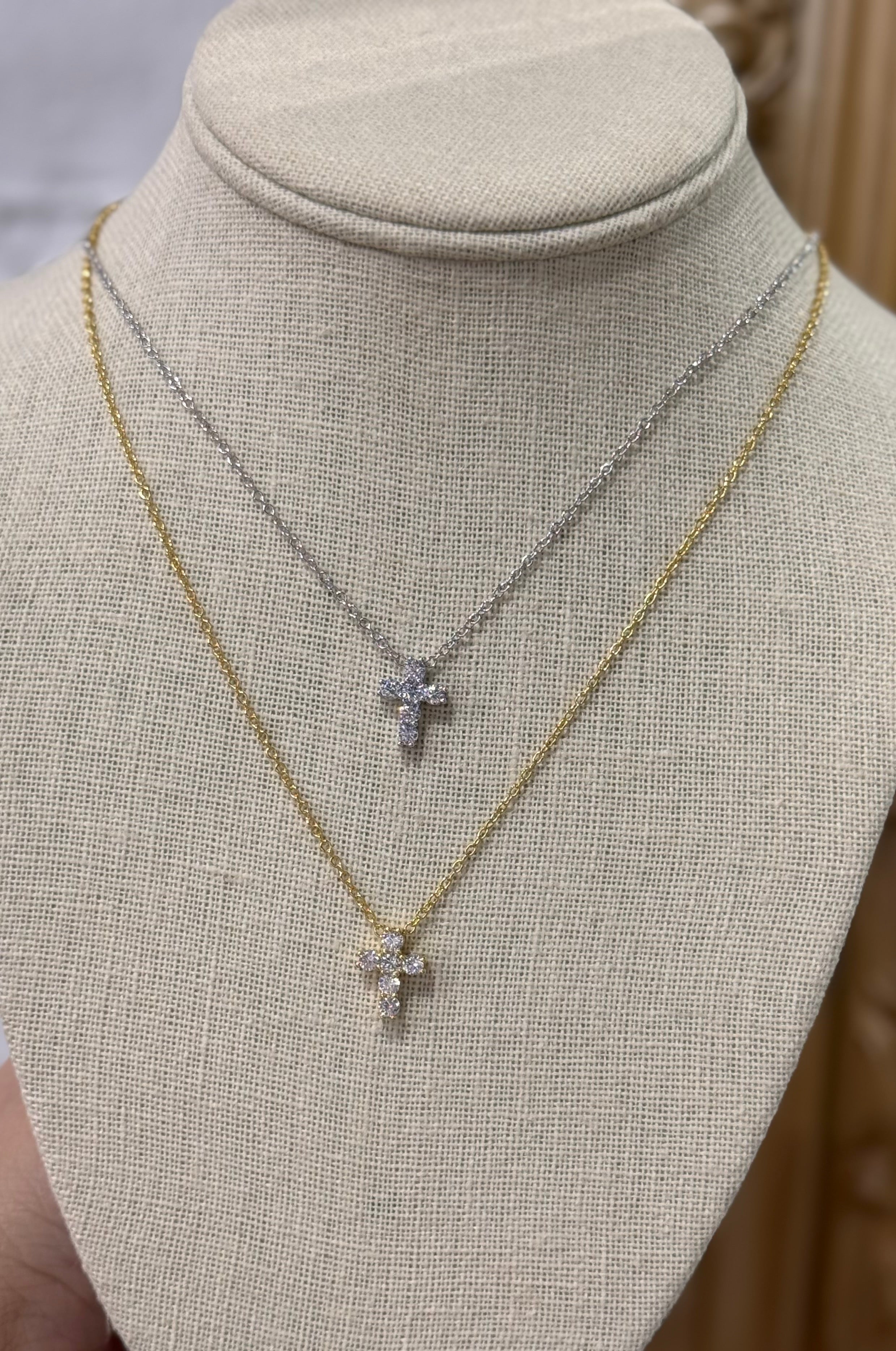 Raya Cross Necklace