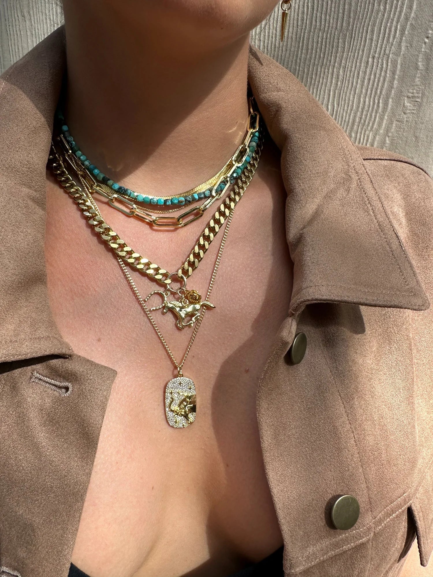 Rodeo Curb Necklace
