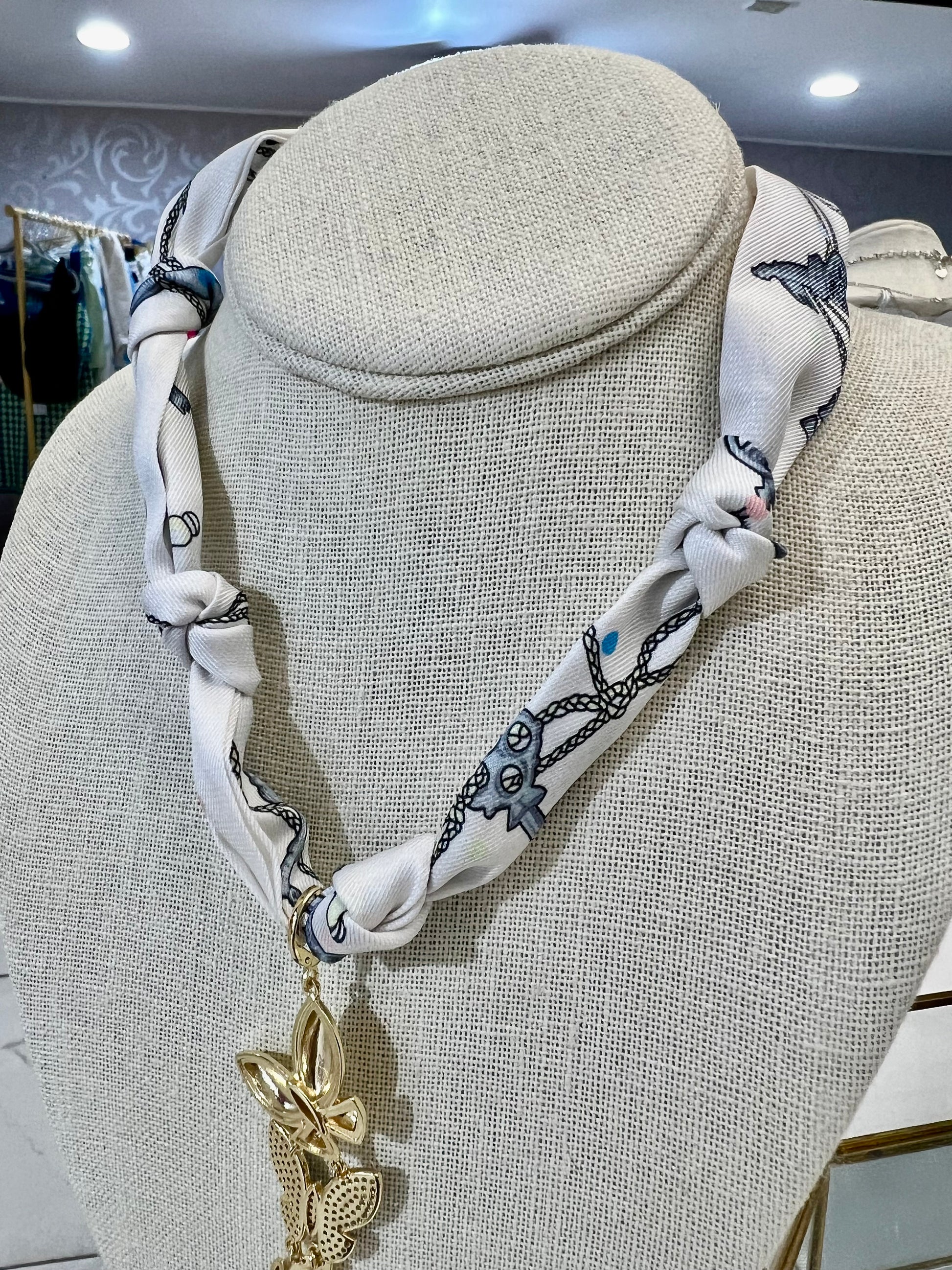 Scarf Necklace