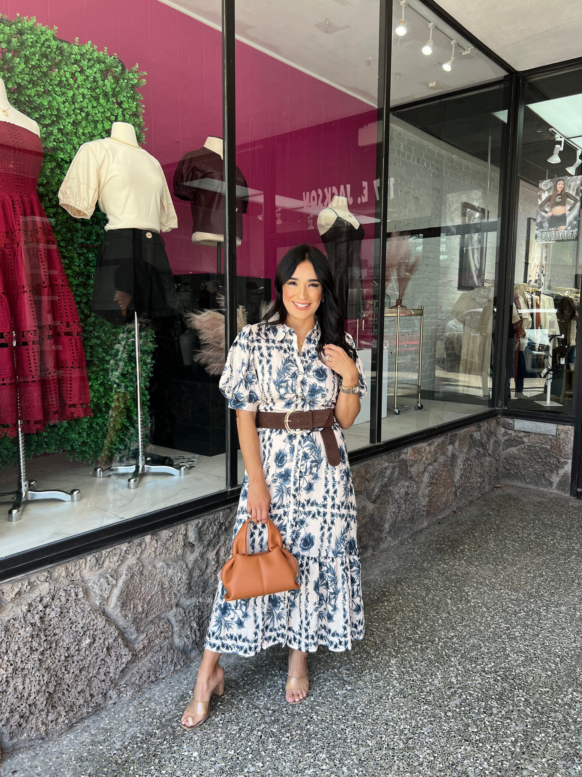 Whimsical Floral Dress