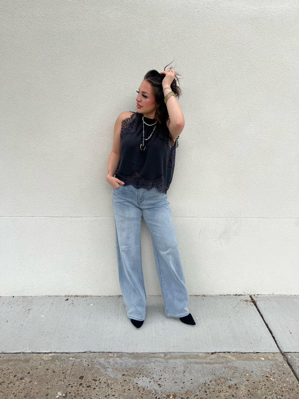 Shadow Lace Top