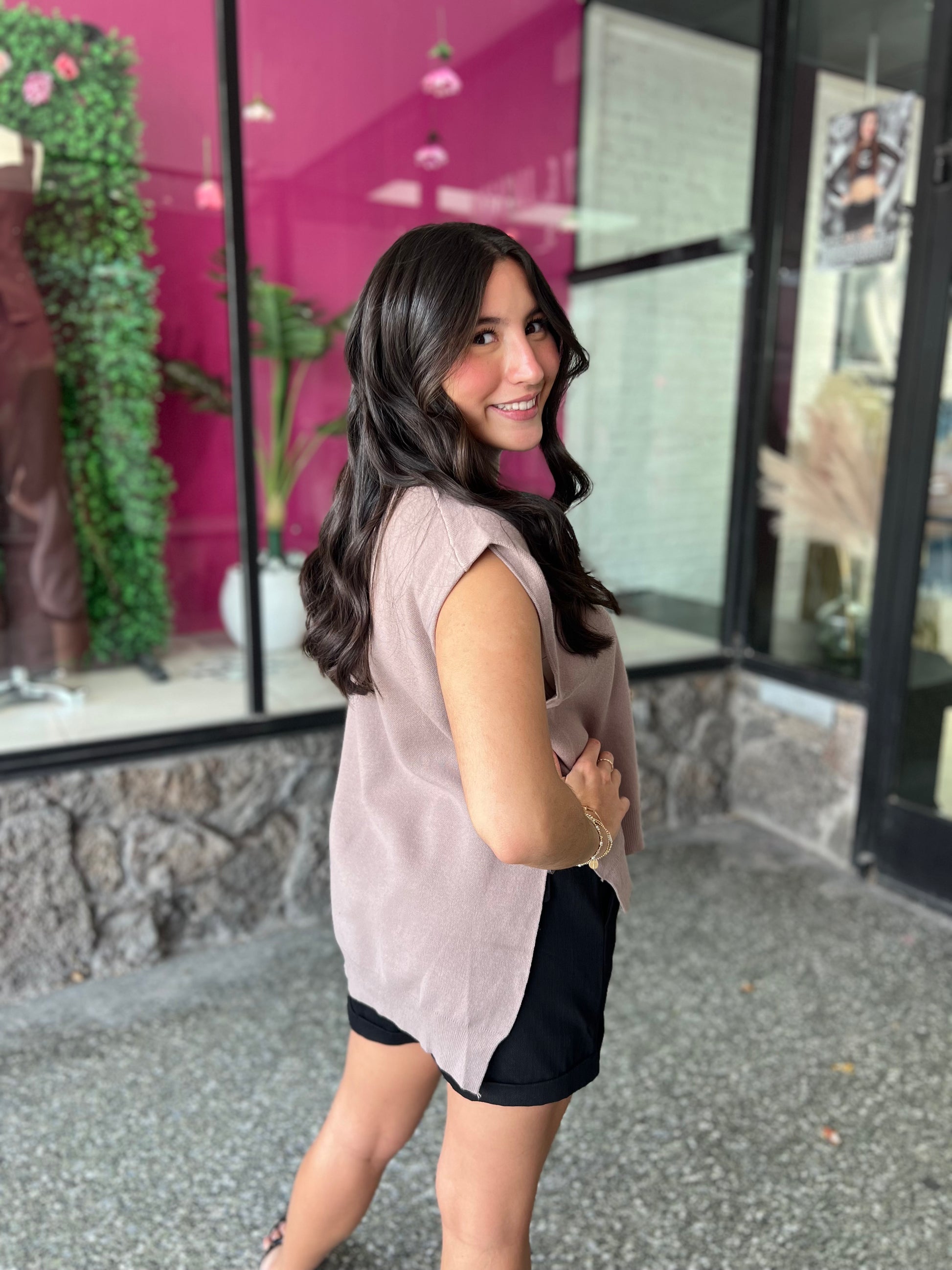 Mocha Mist Top